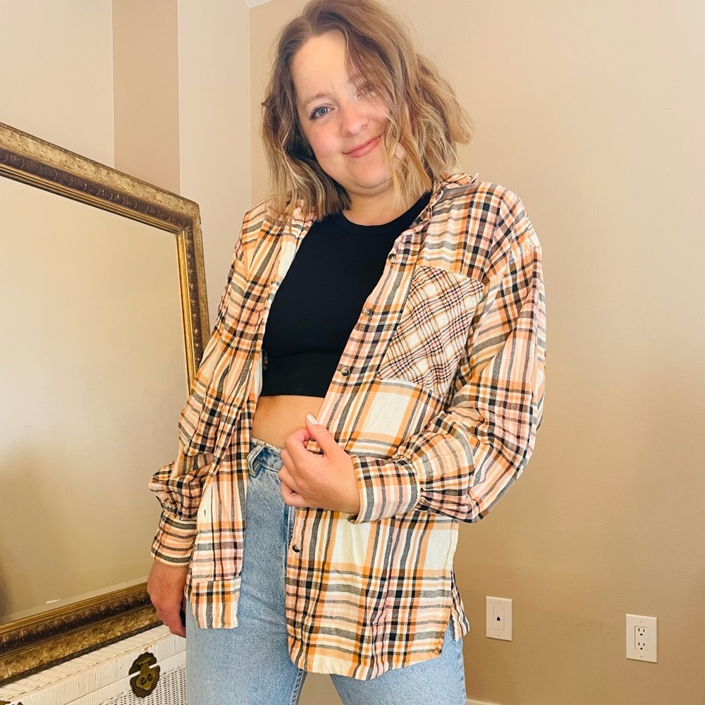 Topshop Sunset Flannel